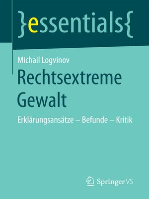 cover image of Rechtsextreme Gewalt